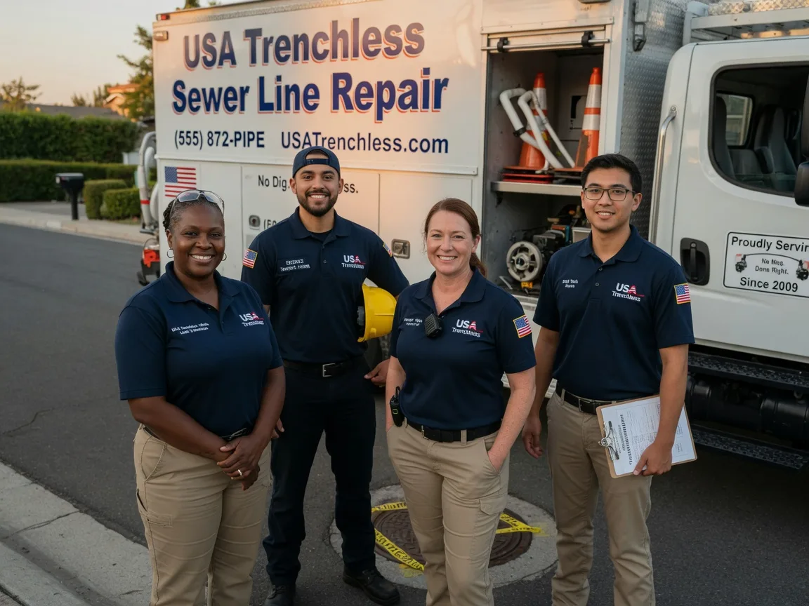 Sewer Line Repair company in Gustine, TX